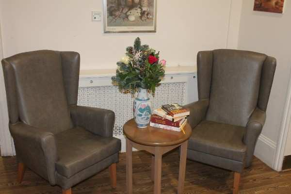Spacious and welcoming communal lounge area
